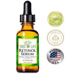 Tree of Life Retinol Serum For All Skin Types 1 oz 30 ml New & Sealed